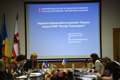 Proiectul Tempus la USMF ”Nicolae Testemițanu”